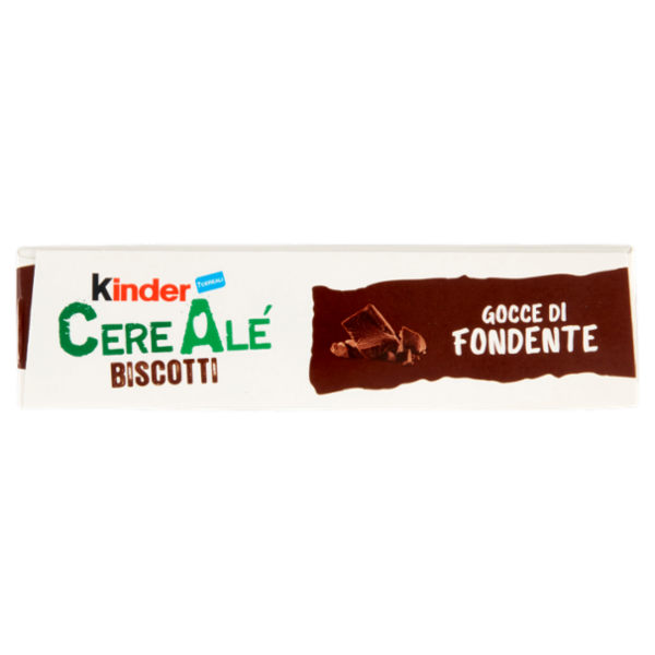 Kinder CereAlé Biscotti Gocce di Fondente 6 astucci da 2 biscotti 204 g