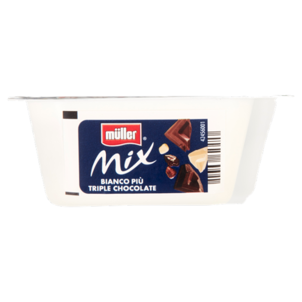 müller Mix Yogurt Bianco Più Triple Chocolate 150 g