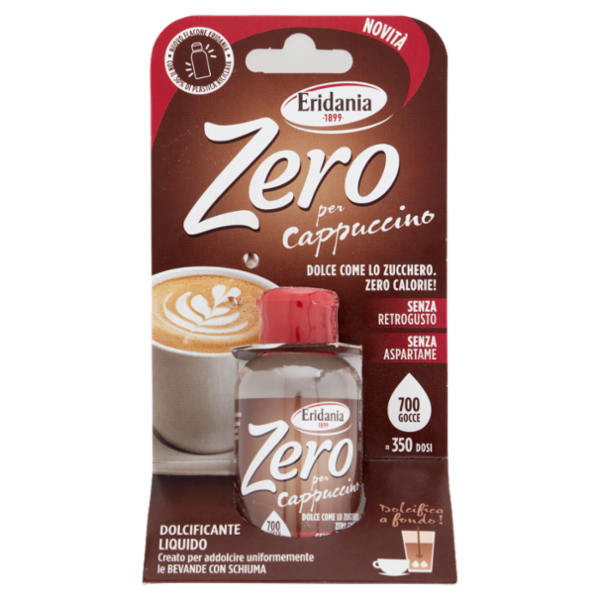 Eridania Zero per Cappuccino Dolcificante Liquido 60 ml