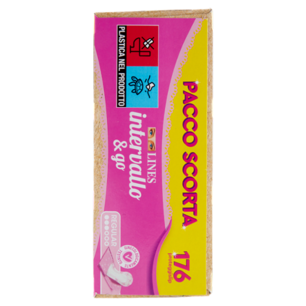 Lines intervallo & go Regular Quadri Ripiegato 176 pz