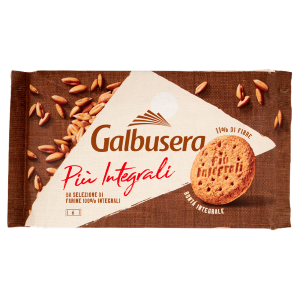 Galbusera Più Integrali 6 x 55 g