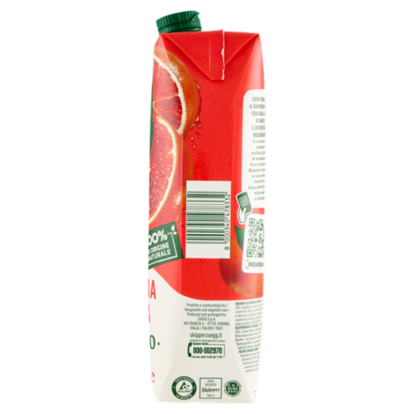 Zuegg Skipper Arancia Rossa Intenso 1000 ml