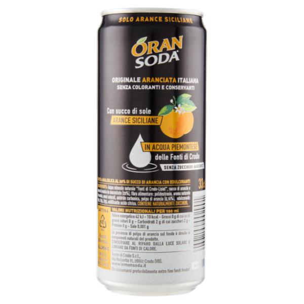 Oransoda Zero 33 cl