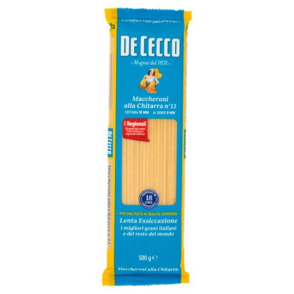 De Cecco Maccheroni alla Chitarra n°13 500 g
