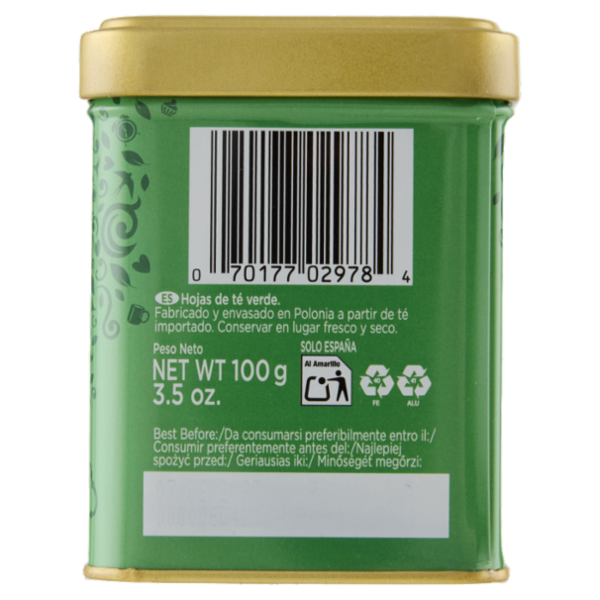 Twinings Gunpowder Tè Verde non aromatizzato Sfuso in latta The 100 g