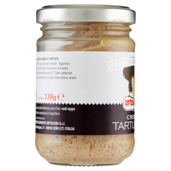 ortoCori Creme e Condimenti Crema Tartufata 130 g