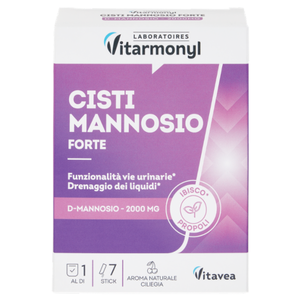 Laboratoires Vitarmonyl Cisti Mannosio Forte 7 Stick 21 g