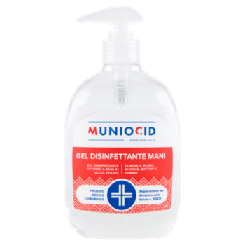 Interchem Italia Muniocid Gel Disinfettante Mani 500 Ml