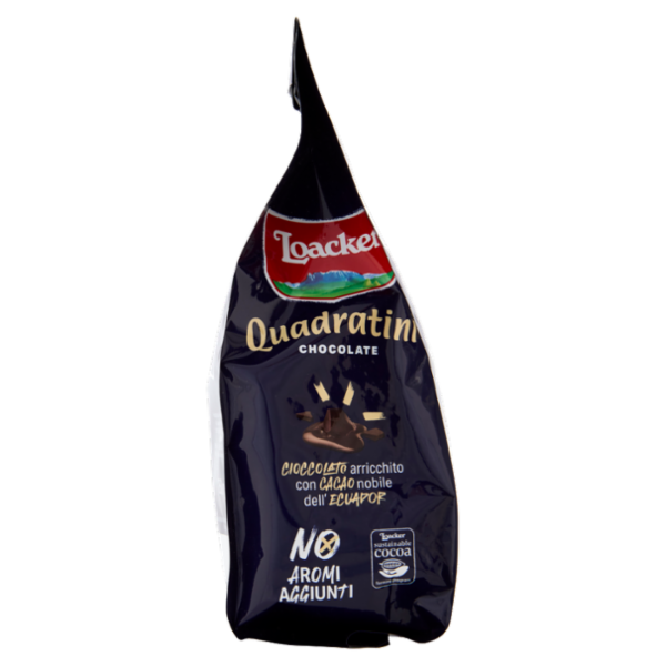 Loacker Quadratini Chocolate Wafer con crema al Cioccolato Wafers 250g