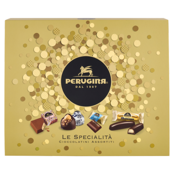 PERUGINA Le Specialità Cioccolatini Assortiti Scatola Regalo 262,7g