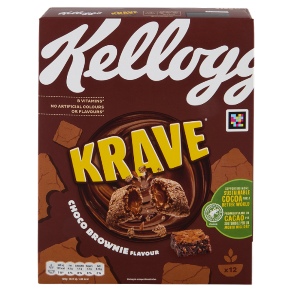 Kellogg's Krave Choco Brownie Flavour 375 g