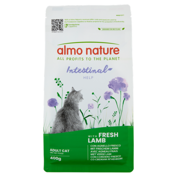 almo nature Intestinal Help Adult Cat con Agnello Fresco 400 g