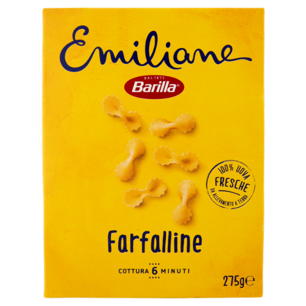 Barilla Emiliane Farfalline Pasta all'Uovo 275 g