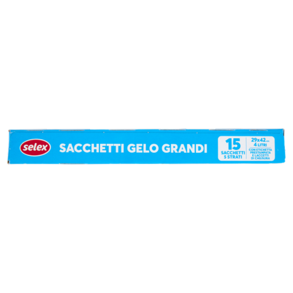 Selex Sacchi Gelo Grandi Cm 29X42 15 pezzi