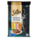 Sheba Délices du Jour Cibo Umido Gatto in Salsa con Salmone e Tacchino 6 x 50 g