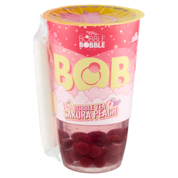 Bobble Bobble Bob Bubble Tea Sakura Peach 360 ml