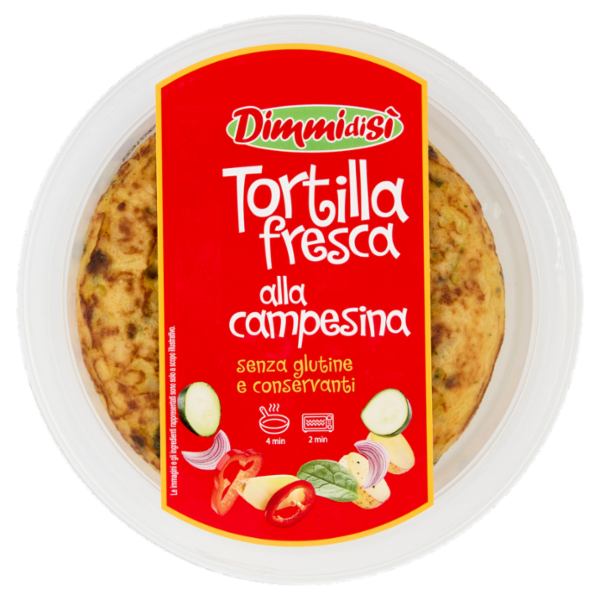 DimmidiSì Tortilla fresca alla campesina 250 g