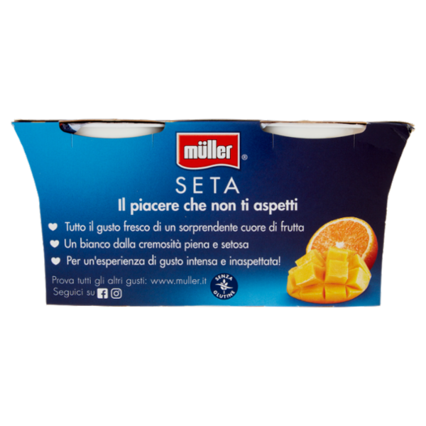 müller Bianco Seta con Cuore di Agrumi e Mango 2 x 125 g