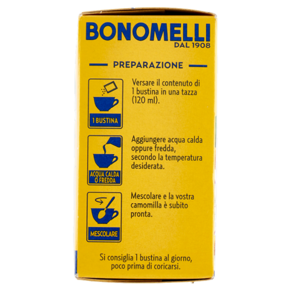 Bonomelli Estratto di Camomilla Solubile Sonno + Umore Melatonina e Griffonia bustine 16 x 4,5 g