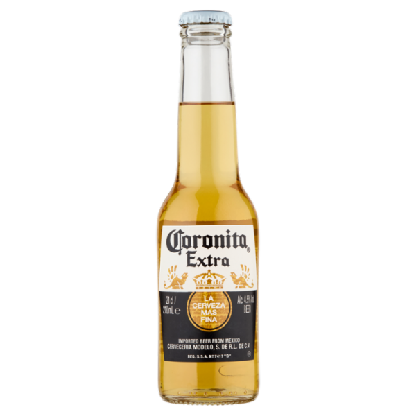 CORONITA Extra Birra lager internazionale bottiglia 21cl