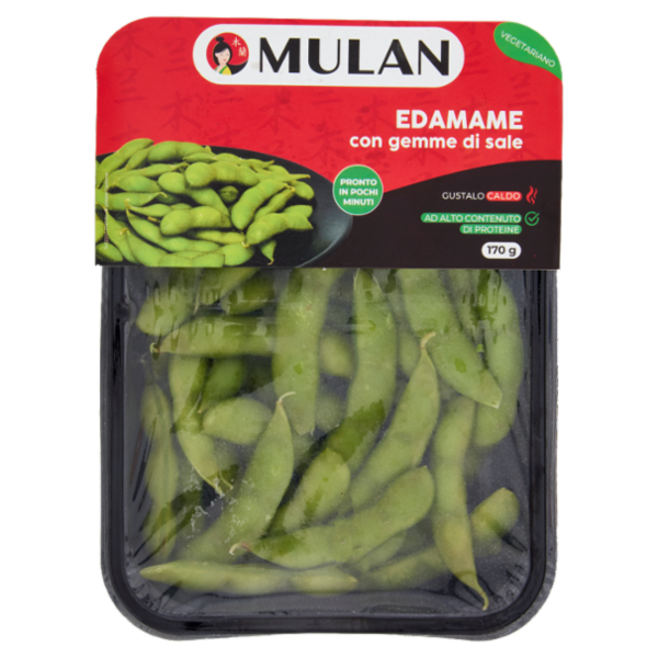 Mulan Edamame con gemme di sale 170 g