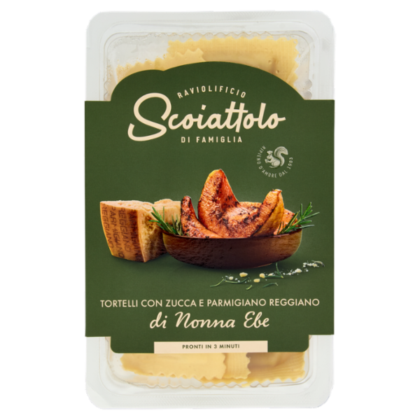 Scoiattolo Tortelli con Zucca e Parmigiano Reggiano di Nonna Ebe 200 g