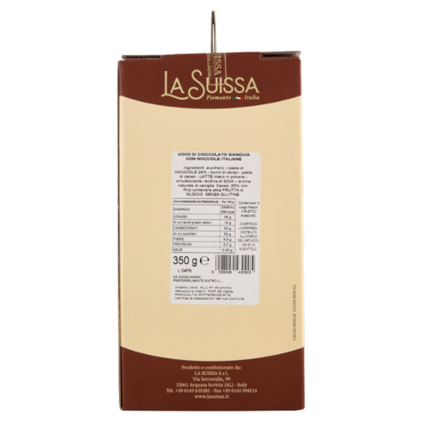 La Suissa Uovo Gianduia Classico 350 g