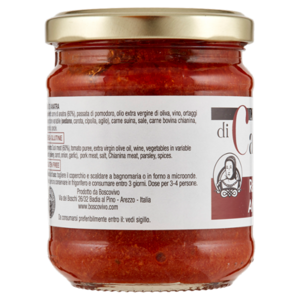 Le Ricette di Caterina Ragù di Anatra 180 g