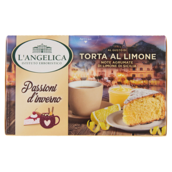 L'Angelica Passioni d'inverno al Gusto di Torta al Limone 15 Filtri 28,5 g