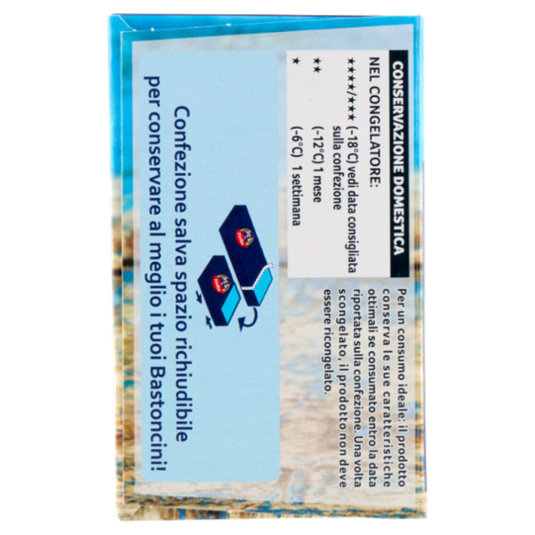 Capitan Findus 30 Bastoncini con 100% Filetti di Merluzzo 750 g