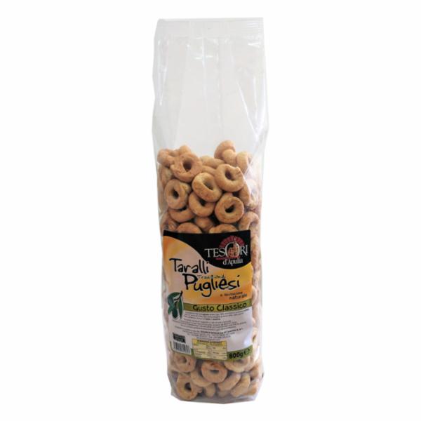 Taralli Tradizionali Pugliesi Gusto Classico Gr. 800