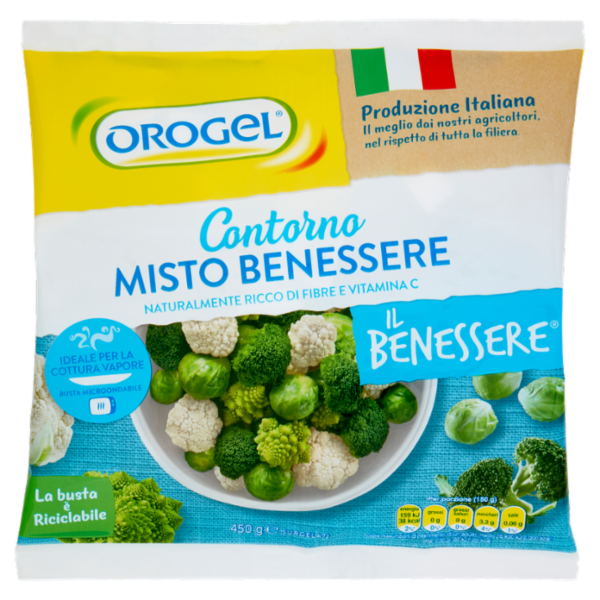 Orogel Il Benessere Contorno Misto Benessere Surgelati 450 g