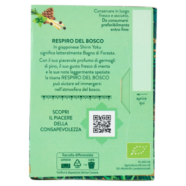 Pompadour NamasTe Respiro del Bosco 15 x 2 g