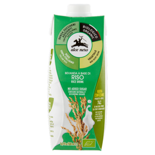 alce nero Bevanda a Base di Riso 500 ml