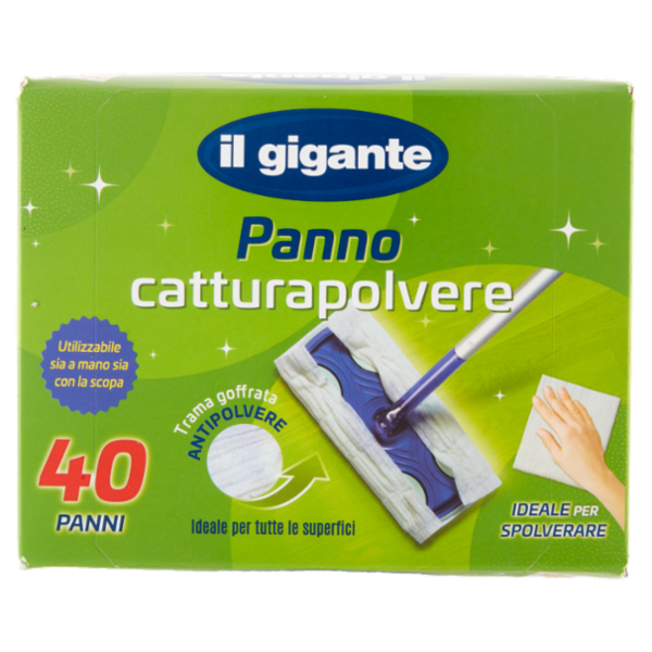 IL GIGANTE Panno catturapolvere 40 Panni