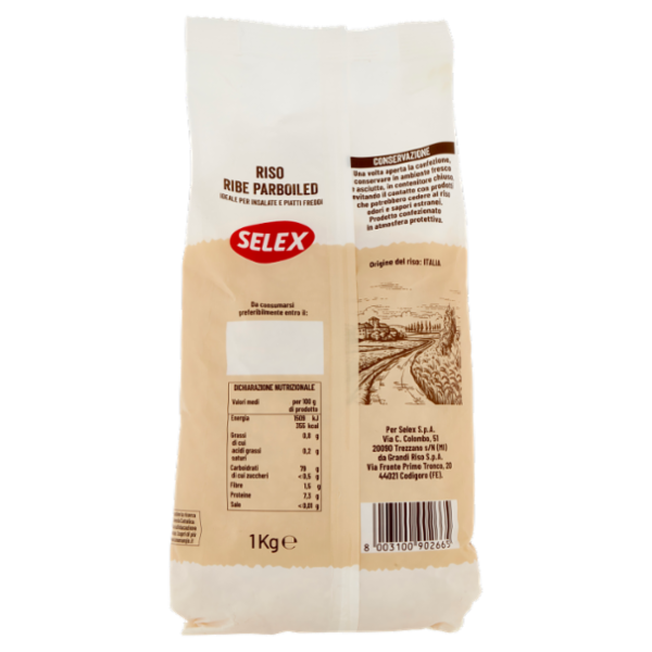 Selex Riso Parboiled Ribe 1 kg