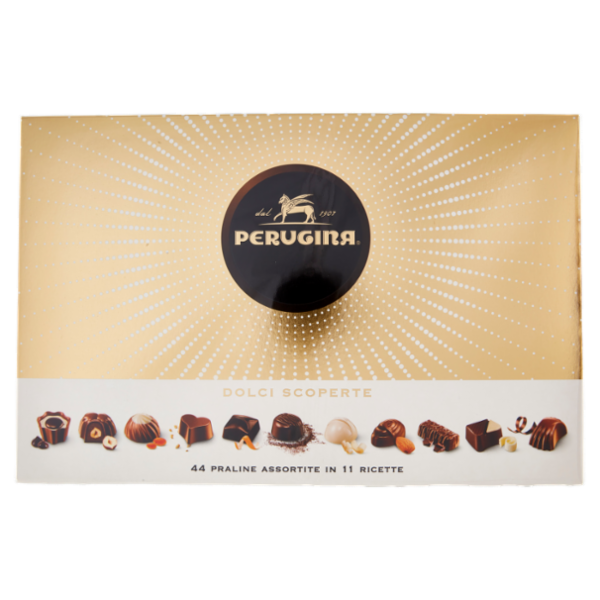 PERUGINA Dolci Scoperte Cioccolatini Assortiti scatola regalo 400 g