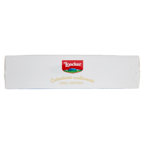 Loacker Calendario dell'avvento Fai da Te Wafer e Cioccolato Assortiti DIY 222g