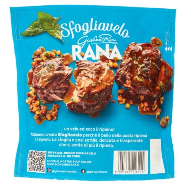 Giovanni Rana Sfogliavelo Brasato 250 g