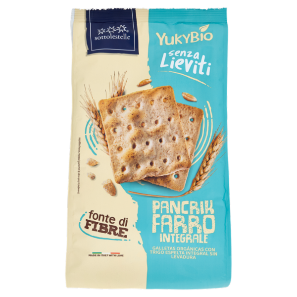 YukyBio Senza Lieviti Pancrik Farro Integrale 200 g