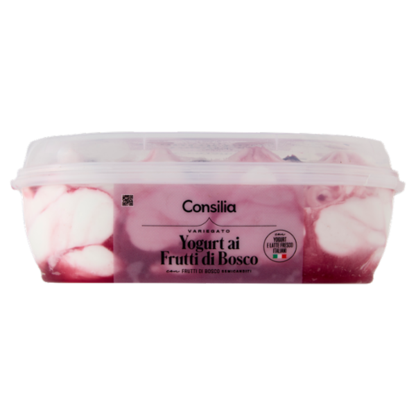Consilia Gelato Yogurt ai Frutti di Bosco 500 g