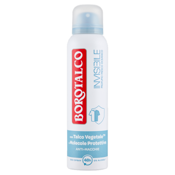Borotalco Invisibile Profumo Fresco Oceanico Deo Spray 150 ml