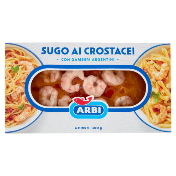 Arbi Sugo ai Crostacei con Gamberi Argentini 300 g