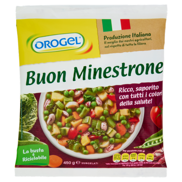 Orogel Buon Minestrone Surgelati 450 g