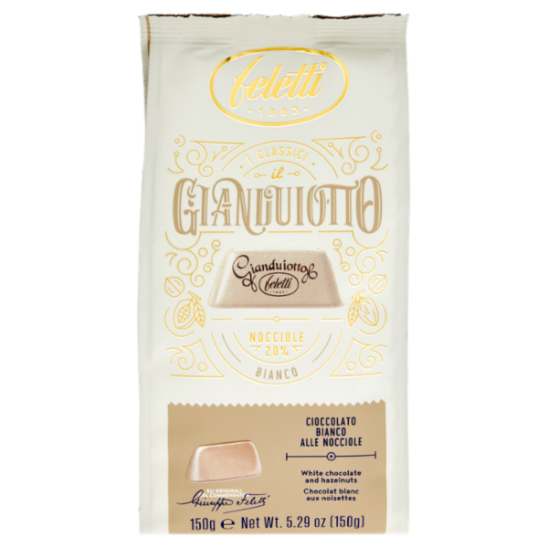 feletti I Classici il Gianduiotto Bianco 150 g