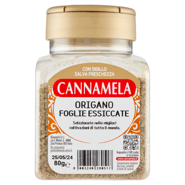 Cannamela Origano Foglie Essiccate 80 g