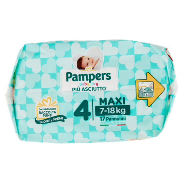 Pampers Baby-dry Maxi 17 pz