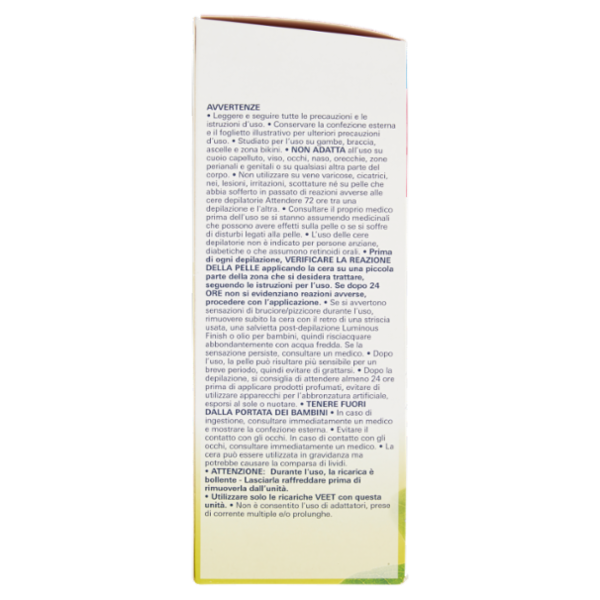 Veet Kit Roll-on Scaldacera Elettrico Easy Wax Natural Inspiration con 12 Strisce