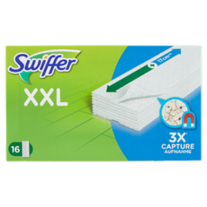 Swiffer XXL Panni Catturapolvere Per Scopa Swiffer - Ricarica 16 Panni
