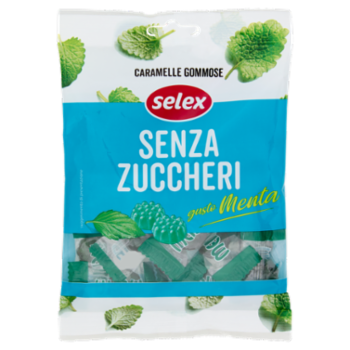 Selex Caramelle Gommose Alla Menta Senza Zucchero 70 g